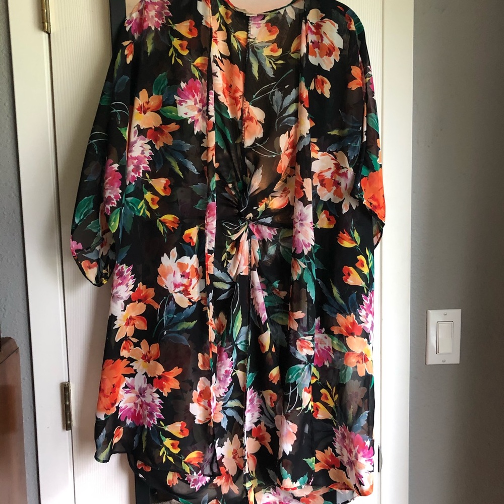 Floral kimono